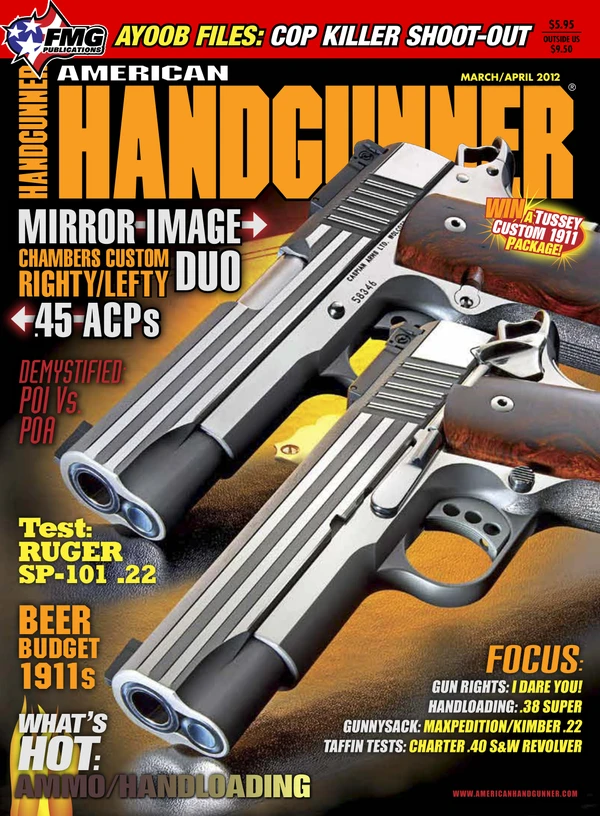American Handgunner Magazine Collection Pdf Megapack [Carg] - March 2012 Cover
